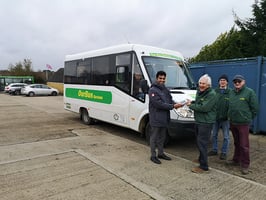 Transmach's ITSO machine launched in community bus scheme